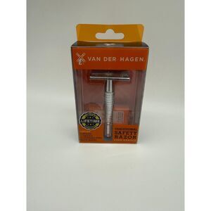 Van der Hagen Safety Razor with 5 Razor Blades